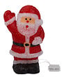 SMARTSOLAR - Figurine lumineuse Père Noël Ice - Acrylique - 60 LED - vignette
