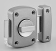 THIRARD - Verrou ALOUETTE 50mm - Epoxy argent - vignette