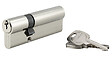 THIRARD - Cylindre de serrure laiton nickelé STD - 3 clés - 30x60mm - vignette