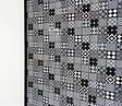 ONDEE - Cabine de douche CIMENT - Carreaux de ciment - Noir - 100x80cm - vignette