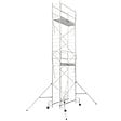 TUBESCA COMABI - Echafaudage Roulant Junior 200  4m80 Plancher ( 6m80 Travail) - vignette