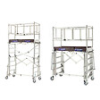 TUBESCA COMABI - Echafaudage Roulant X'tower 2m80 Plancher (4m80 Travail) - vignette