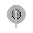 VACHETTE - Rosace en aluminium anodisé - Ton argent - Pour Ensemble BERCY, GOLF, ORCA et VIRGULE condamnation - vignette