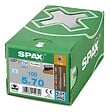 SPAX - 100 Vis Torx Autoforeuse 5x70 Spax-deck Inox A2 - Terrasse Bois Éxotique - vignette
