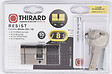 THIRARD - Demi-cylindre laiton TRANSIT 2 - Nickelé - L.30xl.10mm - vignette