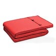 OVIALA - Coussin pour bain de soleil rouge 186 x 53 x 5 cm - Picchu - vignette