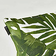 OVIALA - Lot de 2 coussins carrés polyester jungle 45x45x8 cm - Quito - vignette