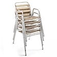 OVIALA - Fauteuil de jardin bois et aluminium  - Times Square - vignette