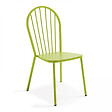 OVIALA - Chaise bistrot de jardin en métal vert - Honfleur - vignette