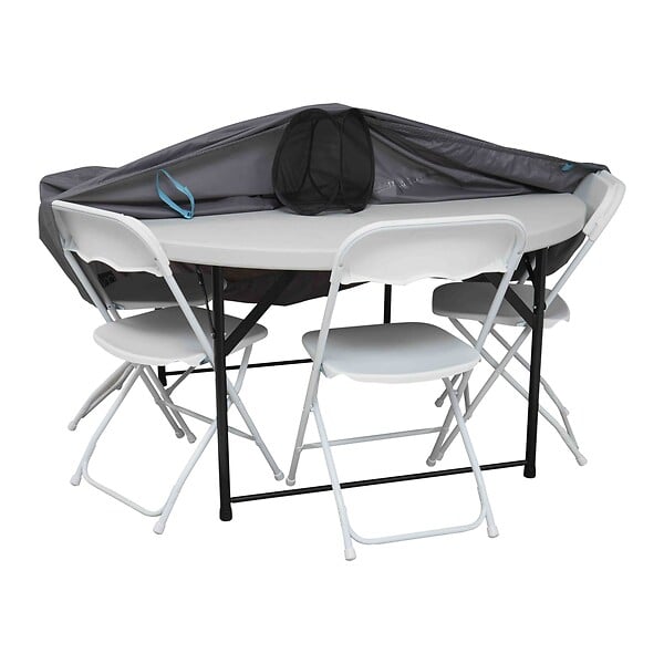 OVIALA - Housse de protection table ronde 160 cm - Cov'Up - large