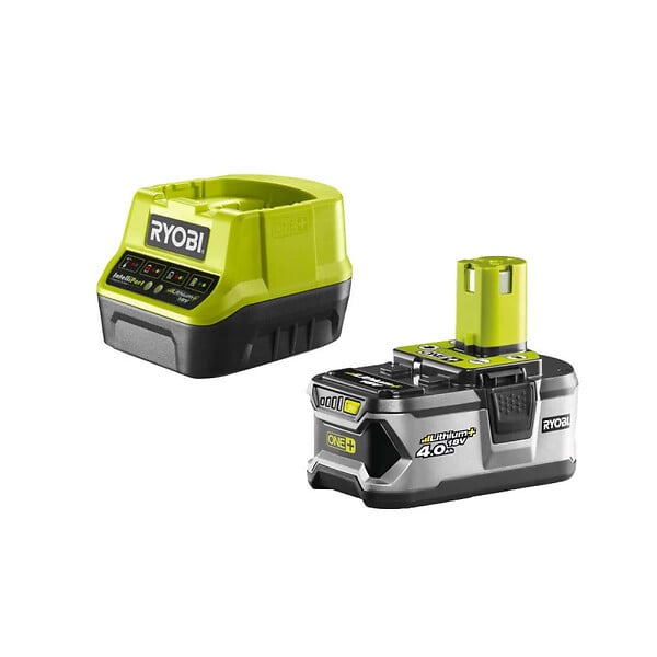 RYOBI - Pack RYOBI meuleuse d'angle brushless 18V One+ R18AG7-0 - 1 batterie 18V 5.0Ah - 1 chargeur rapide - kit de 6 disques 125 mm - large