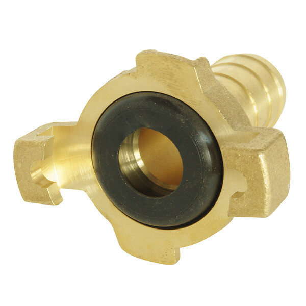 SOMATHERM FOR YOU - Raccord express cannelé pour tuyau Ø13mm - Joint intégré - large