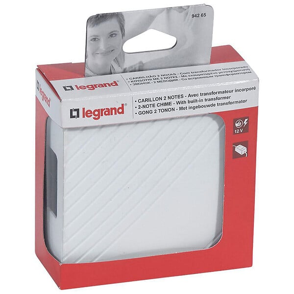 LEGRAND - Carillon filaire avec transfo 230-12v integré - large