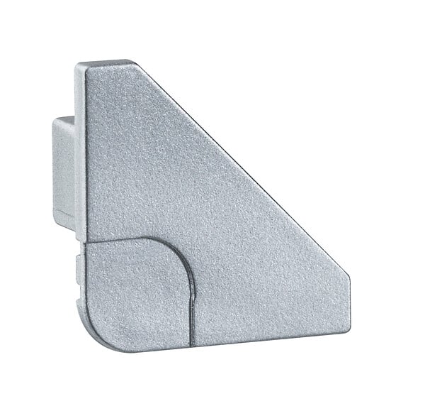 PAULMANN - Kit 2 protections Delta plastique aluminium mat - large