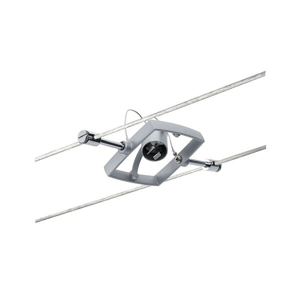 PAULMANN - Système câble Spot Mac II max. 1x10W GU5.3 Chrome mat 12V - large