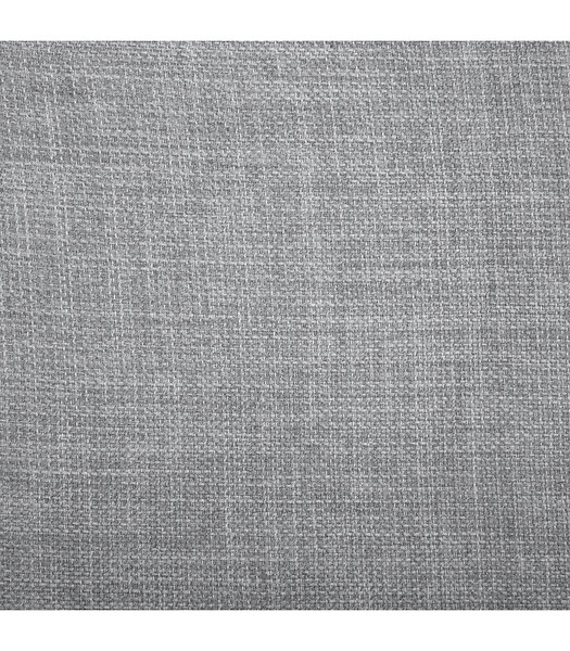ATMOSPHERA - 2 en 1 Pouf pliant et coffre de rangement Gris clair aspect Lin 38 x 38 cm - large