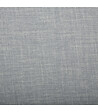 ATMOSPHERA - 2 en 1 Pouf pliant double et coffre de rangement Gris clair aspect Lin 76.6 x H 37.5 cm - vignette