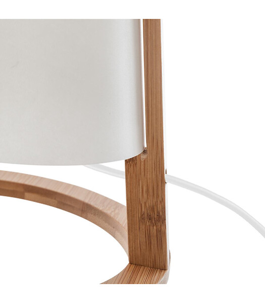 ATMOSPHERA - Lampe à poser en Bambou H 26 cm - large