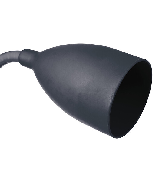 ATMOSPHERA - Lampe Pince en silicone et métal Bleu orage - large