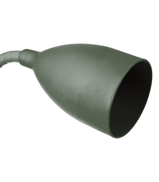 ATMOSPHERA - Lampe Pince en silicone et métal Vert jade - large