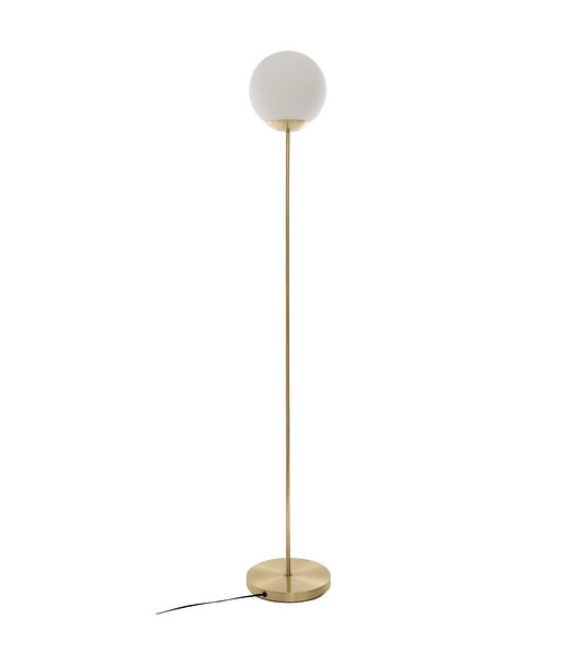 ATMOSPHERA - Lampadaire en métal Doré et Verre H 134 cm - large
