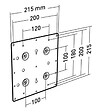 ERARD - Plaque Adaptatrice Jusqu'à Vesa 200 - 002491 - vignette