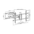 MBG - Support Mural Inclinable/orientable Pour écran De 32  à 90 - H3290-6A - vignette