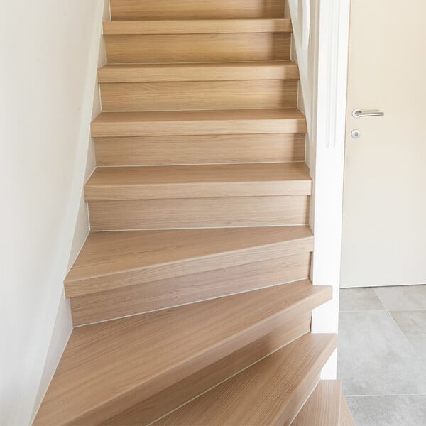 FORESTEA - Profilé de transition rénovation d'escalier stratifié florida 1300 x 56 x 12 mm - PEFC 70% - large