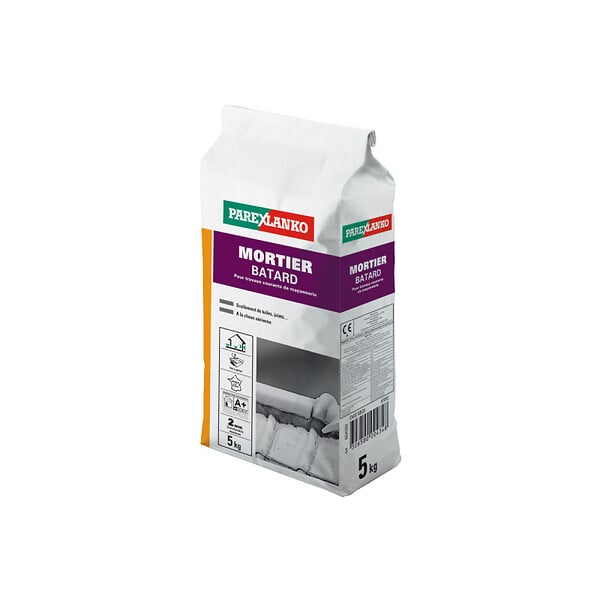 PAREXLANKO - Lot de 2 Mortiers bâtard PAREXLANKO - 5kg - large