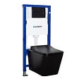 GEBERIT - WC suspendu GEBERIT noir pack complet TINOS - vignette