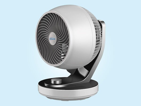 PURLINE - Ventilateur de Bureau 60W avec 3 vitesses et oscillant - large
