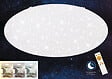 BRILONER - Plafonnier Ciel étoilé LED - Tissu métal Blanc - 80W - vignette