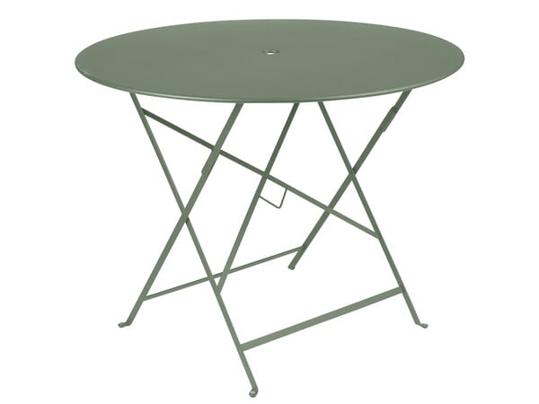 FERMOB - Table de jardin Bistro - Ronde - Acier - Cactus - 4 personnes - large
