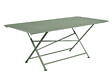 FERMOB - Table de jardin acier Cargo – Vert cactus – H74xL190xP90cm - vignette