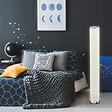 BRILONER - Lampadaire LED - Plastique et chrome - Blanc - 12W - vignette