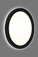 BRILONER - Luminaire extérieur rond LED - Plastique - Noir - 8W - vignette