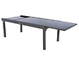 HESPERIDE - Ensemble repas table extensible rectangulaire en verre Piazza + 12 fauteuils Piazza - Hesperide - vignette
