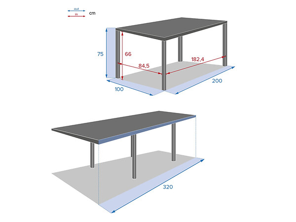 HESPERIDE - Ensemble repas table extensible rectangulaire en verre Piazza + 12 fauteuils Piazza - Hesperide - large