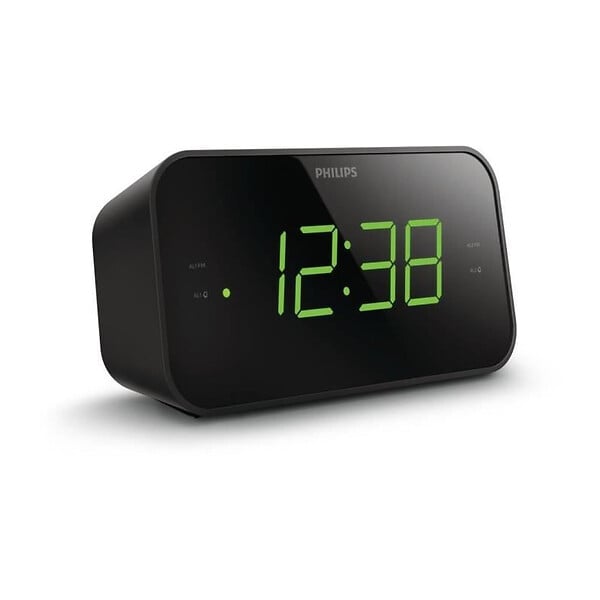 PHILIPS - PHILIPS TAR3306/12 - Radio ru00e9veil - Grand u00e9cran lisible - Tuner FM numu00e9rique 20 pru00e9su00e9lections - Double alarm - large