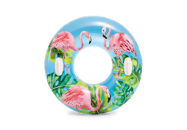 INTEX - Bouée géante tropicale en vinyle - 97cm - large
