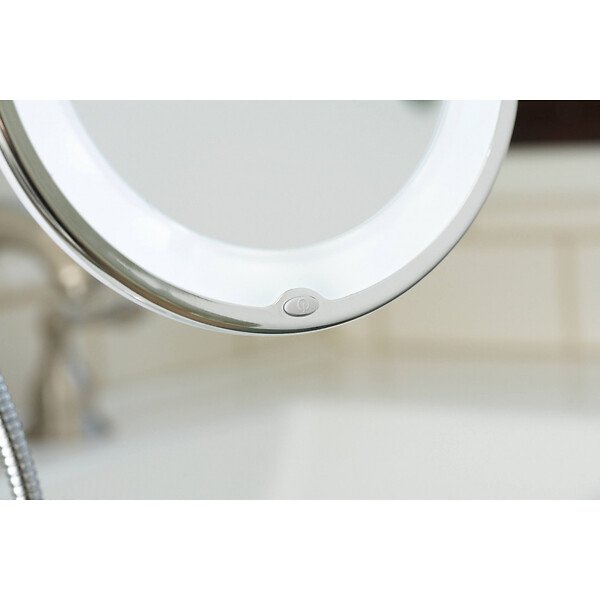 VENTEO - Miroir lumineux flexible Venteo - Blanc - H.19xL.29xP.8cm - large