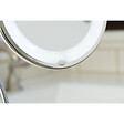 VENTEO - Miroir lumineux flexible Venteo - Blanc - H.19xL.29xP.8cm - vignette