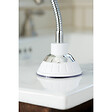 VENTEO - Miroir lumineux flexible Venteo - Blanc - H.19xL.29xP.8cm - vignette