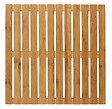 WENKO - Caillebotis Bambou In-Outdoor 50x50cm - vignette