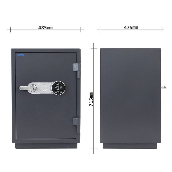 ROTTNER - Coffre Fort Ignifuge Sydney 65 Serrure Électronique - large