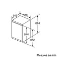 SIEMENS - Congélateur Intégrable à Pantographe 96 L - GI21VADE0 - vignette