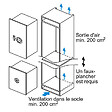 BOSCH - congélateur intégrable 72 l a++ - giv11afe0 - vignette