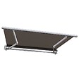 COTE STORE - Store banne manuel 3 x 2,5 m Monobloc pour terrasse - Taupe - vignette