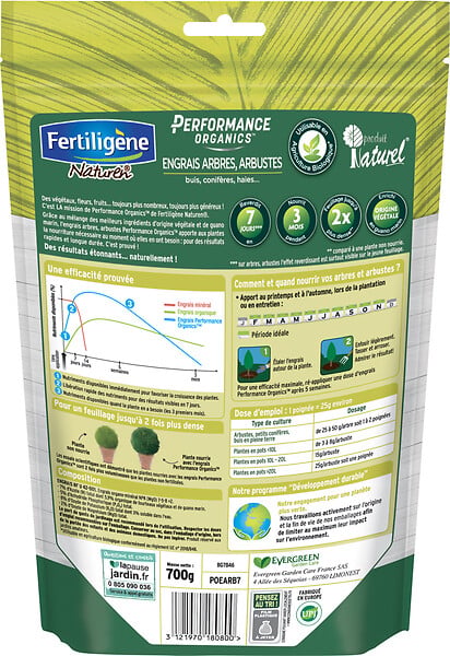 FERTILIGEN - Engrais arbres et arbustes - 700g - large