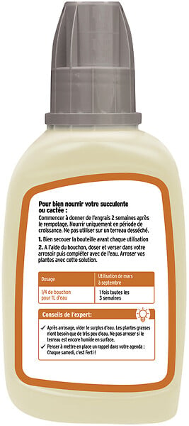FERTILIGEN - Engrais liquide cactées et succulentes - 250ml - large